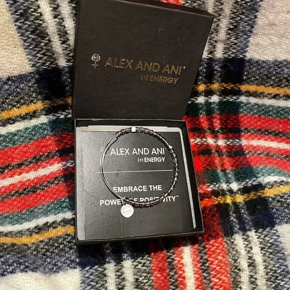 Alex and Ani Jewelry Alex And Ani Purple Beaded Bracelet